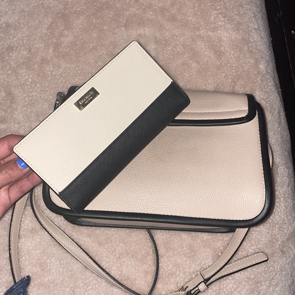 Kate spade crossbody purse & wallet set